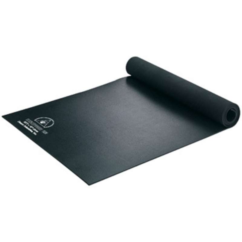 Statfree G2™ Single Layer Conductive Rubber Floor Mat, Black, 48" x 40' x .060"